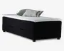 Boxmadras med magasin 90 x 200 cm sort