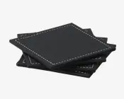 Coaster Sort PU 4 Stk. 10x10 cm