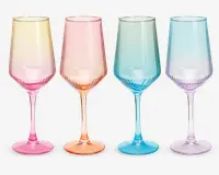 Vinglas 380ml ass farver 