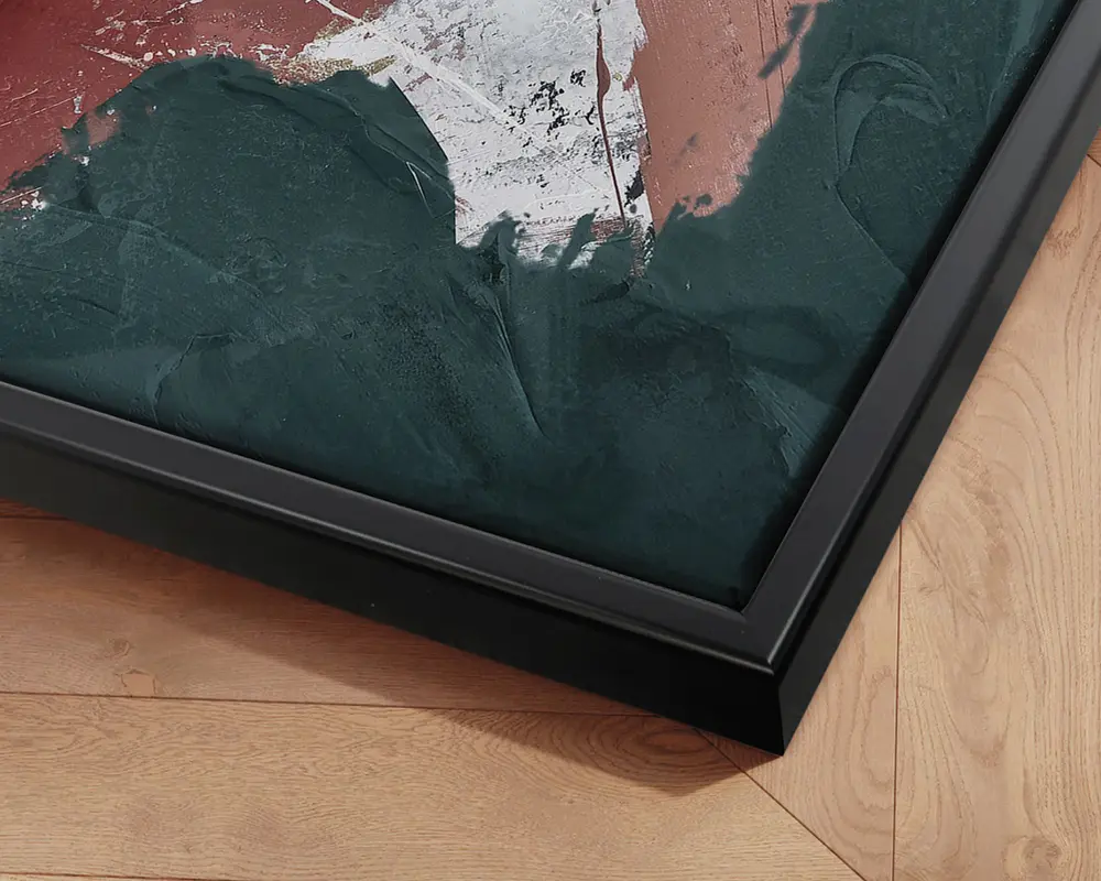 Billede Definition og green 105x105 cm 