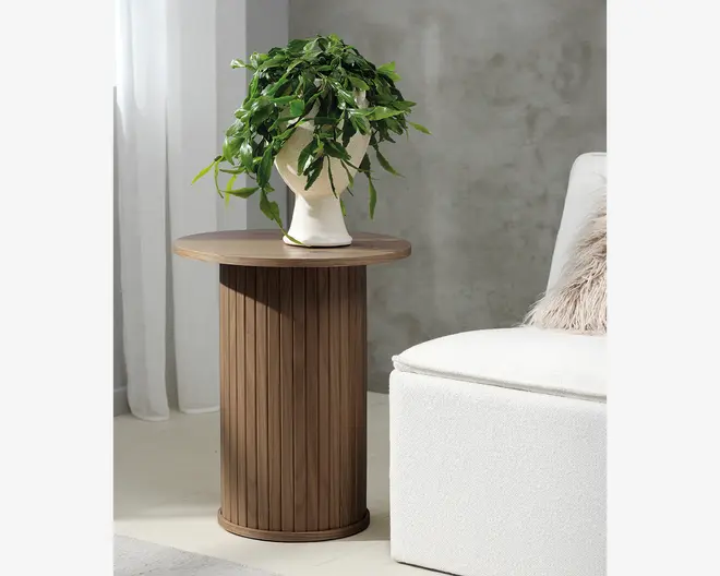 Hjørnebord Nola Røget Eg Ø-50 cm