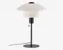 Bordlampe Verona Opal Hvid