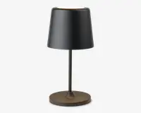 Bordlampe Take Me Anywhere sort H.23 cm 