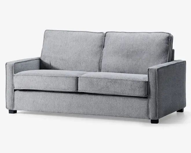 Sovesofa dobbelt med metaludtræk