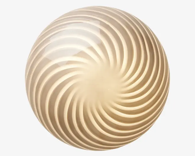 Bordlampe Mini Mus grå H.17 cm 