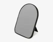 Bordspejl Sort H.22 x B.16 cm