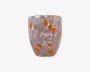 Vandglas Dot Pink/Orange H.10 cm 
