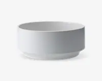 Atlas salat skål hvid Ø.20,5 cm