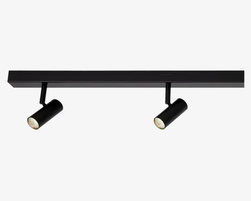 Væg-/loftlampe Omari 5 Sort