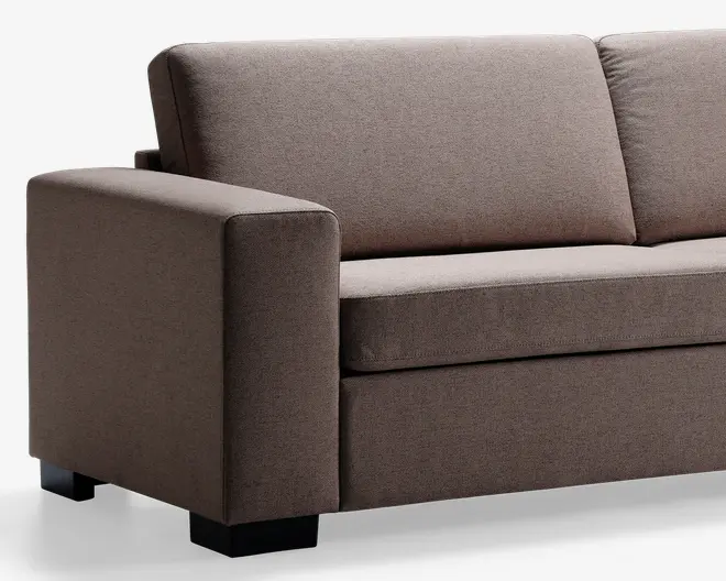 Sofa 3 pers. taupe møbelstof