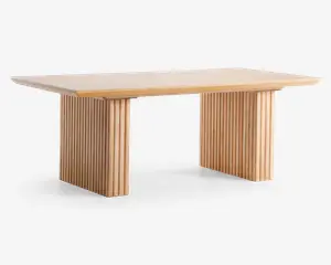 Sofabord natur eg 60x120 cm