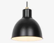 Loftlampe Pop Mat Sort Ø.21,5 cm