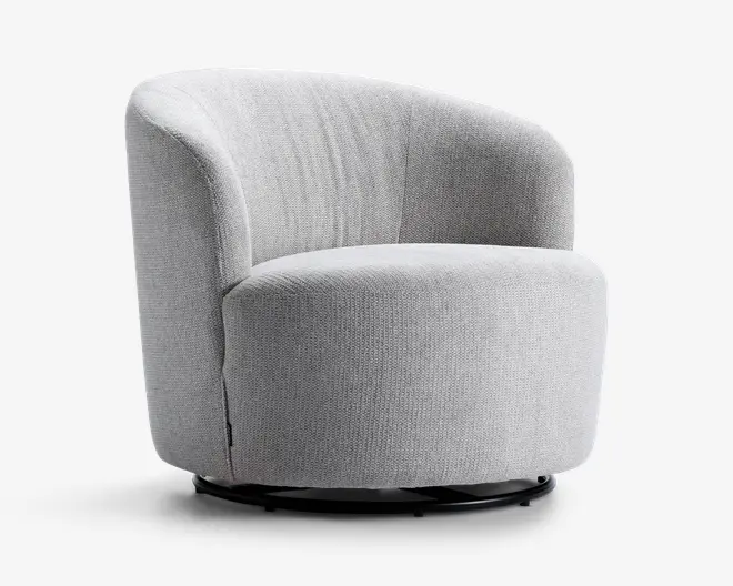 Lænestol med drejefunktion