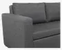 Sovesofa 2 Pers. Dobbelt Antracit