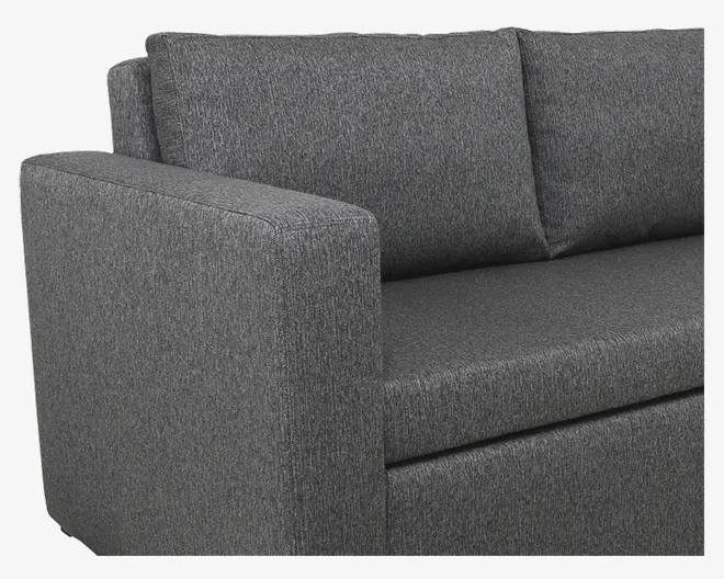 Sovesofa 2 Pers. Dobbelt Antracit