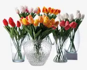 Tulipaner plast 10 stk.