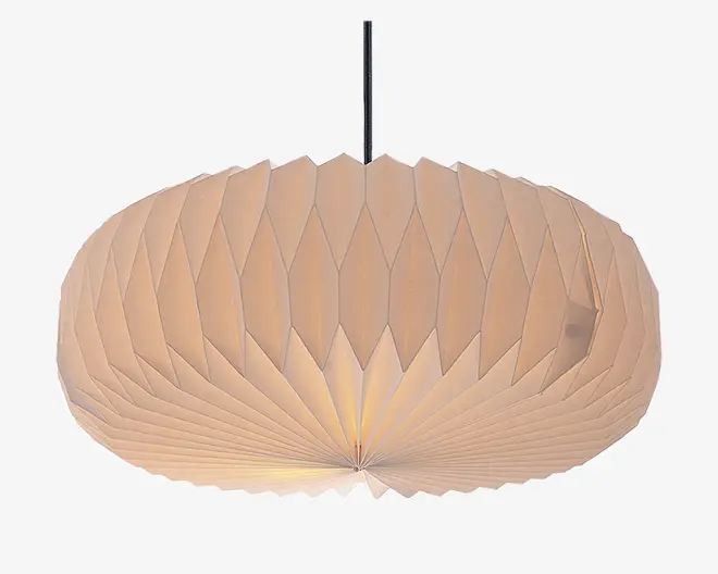 Lampeskærm Belloy hvid Ø.45 cm 