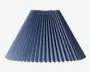 Plisseskærm Blå 27 cm