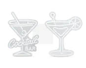 Neonskilt cocktail assorteret H.39 cm 