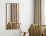 Spejl slim egetræ 40x80 cm 