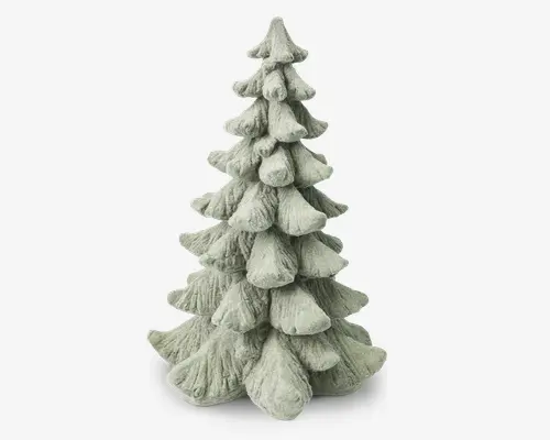 Juletræ grøn ass H.13 cm