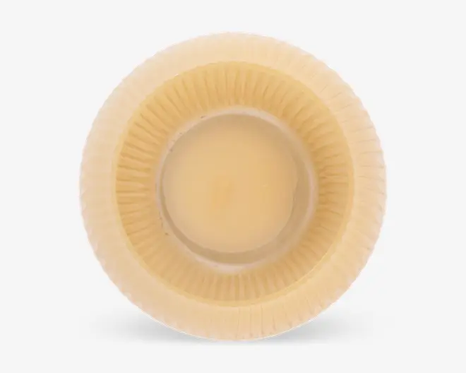 Fyrfadsstage votive ribbed small glas Ø.9 cm 