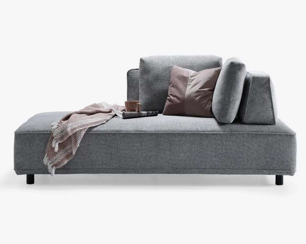 Sofa/sovesofa med løse rygstykker