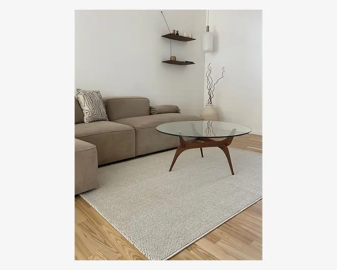 Tæppe Loom Creme 160 x 230 cm Value