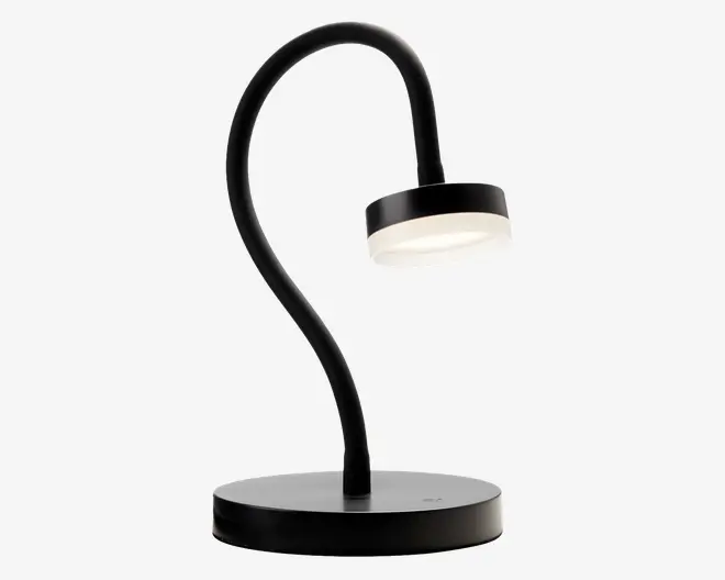 Bordlampe Tulip Sort LED 3,2W