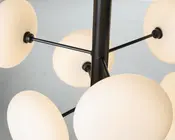 Loftlampe Continental sort Ø.53 cm