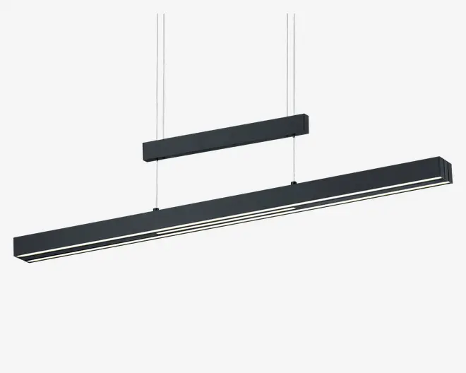 Loftlampe Trajan Sort L.150 cm