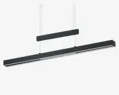 Loftlampe Trajan Sort L.150 cm