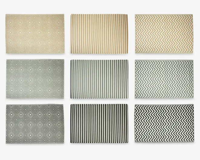 Gulvmåtte ass 180x120 cm 