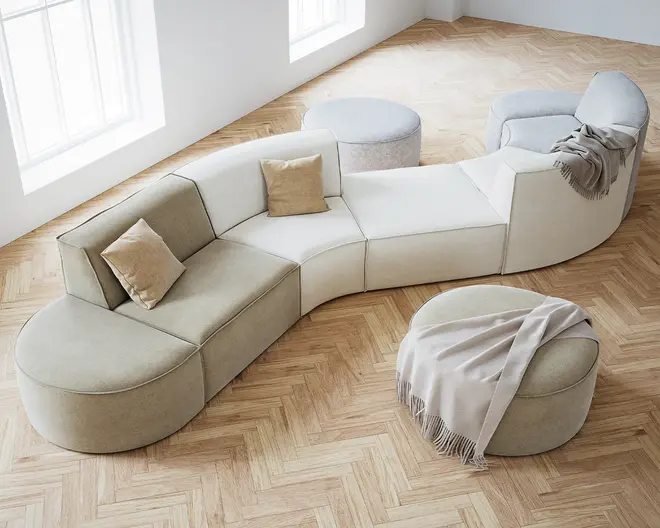 Modul Hjørne 45 Grader Quadrato