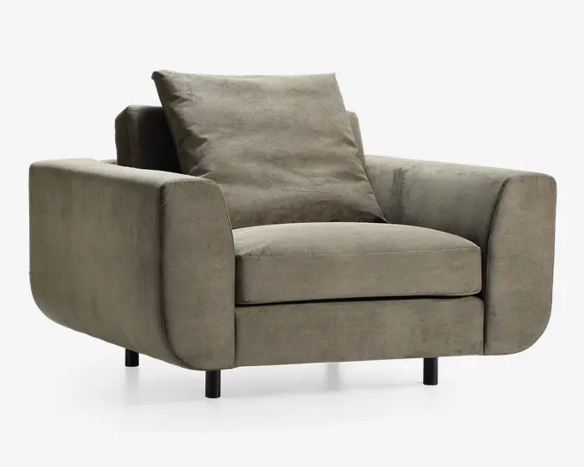 Stol Motive grøn fløjl