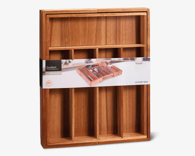 Bestik bakke akacietræ 