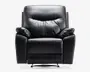 Hvilestol med recliner sort