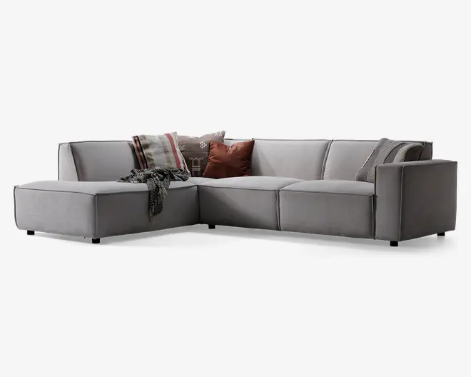 Sofa /Open End Venstrevendt Beige