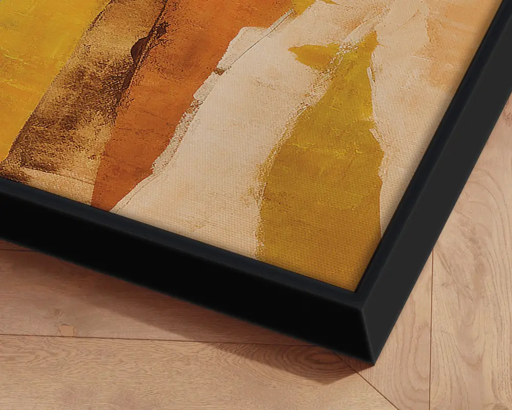Billede Abstract Mountains 90x90 cm 