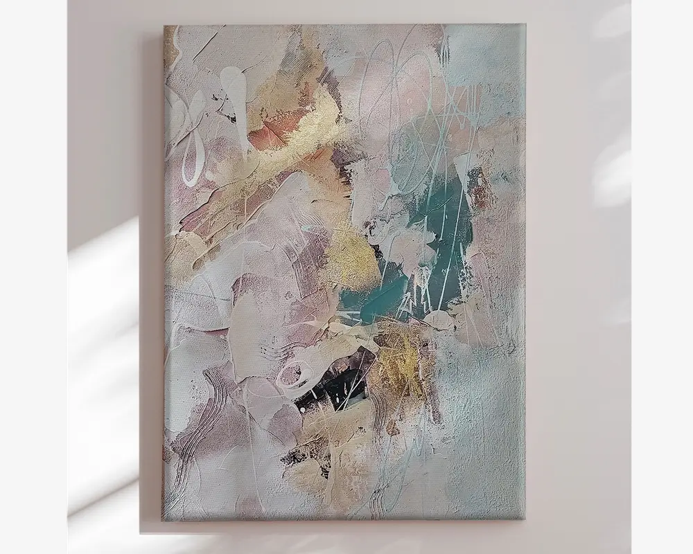 Billede Colorful pastels 60x80 cm 