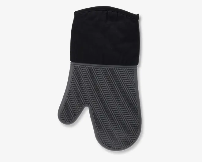 Grillhandske ass grøn/sort 