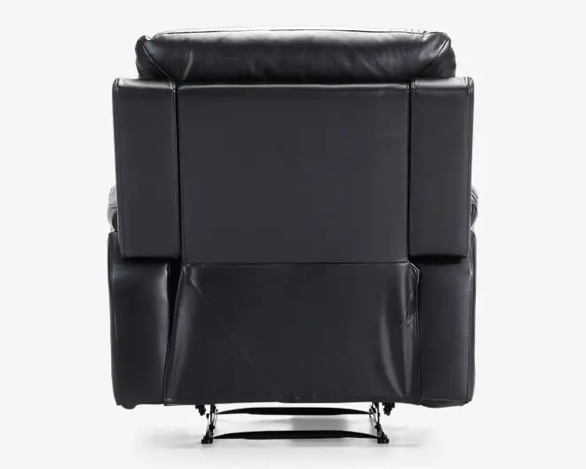 Hvilestol med recliner sort