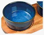 Bakke med 3 skåle H.4 x Ø.8,5 cm