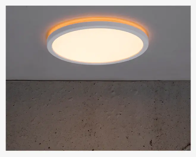 Plafon Oja Varm Hvid Ø.24,4cm