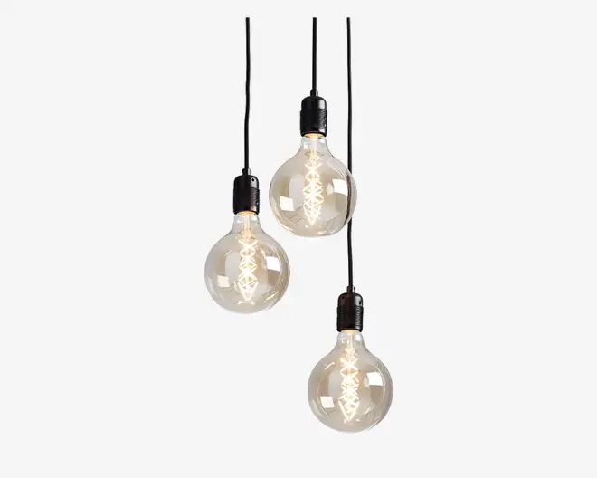 Klyngependel K9 sort mat 