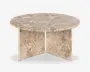 Sofabord Vega Latte marmor Dia-Ø90 cm