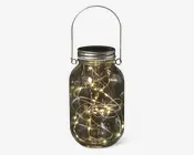 Solcelle sylteglas klar Ø.9,5 cm 