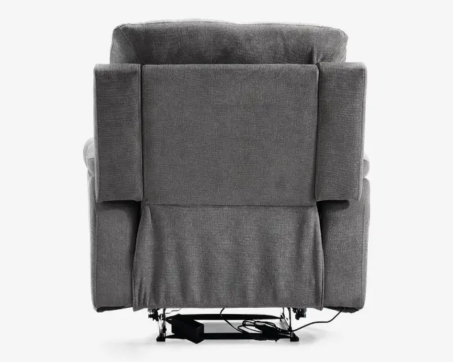 Hvilestol recliner elektrisk grå