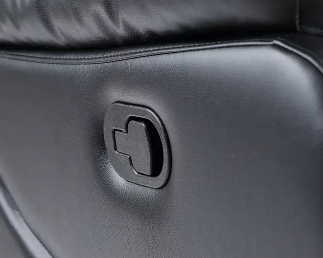 Hvilestol med recliner sort