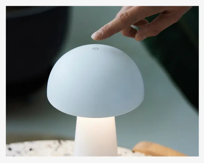 Bordlampe Move Me hvid LED H.21,5 cm